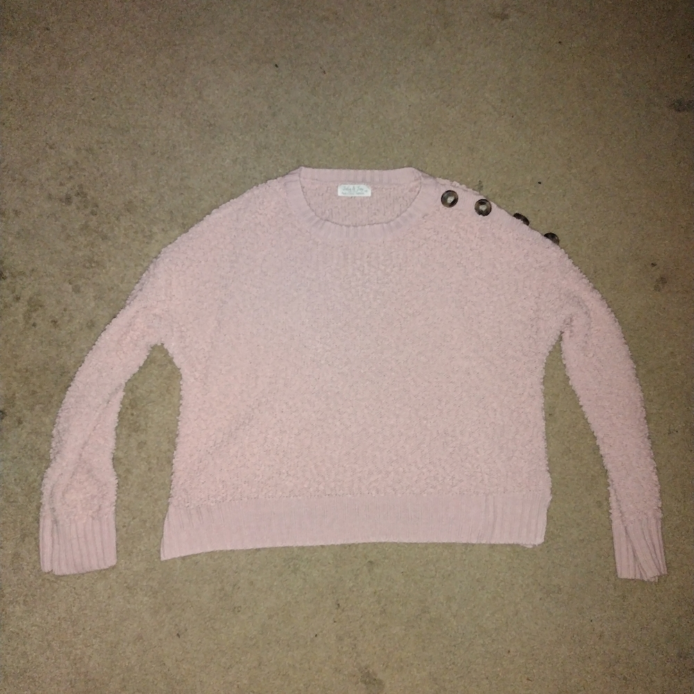 Comfy pink sweater